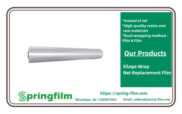 Silage Wrap, 500mm*25mic Silage Film, Bale Wrap Supplier